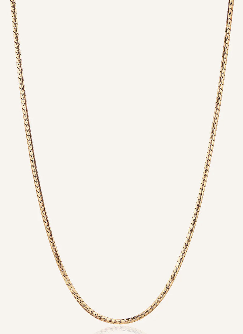 Jenny Bird Priya Gold Snake Chain Necklace