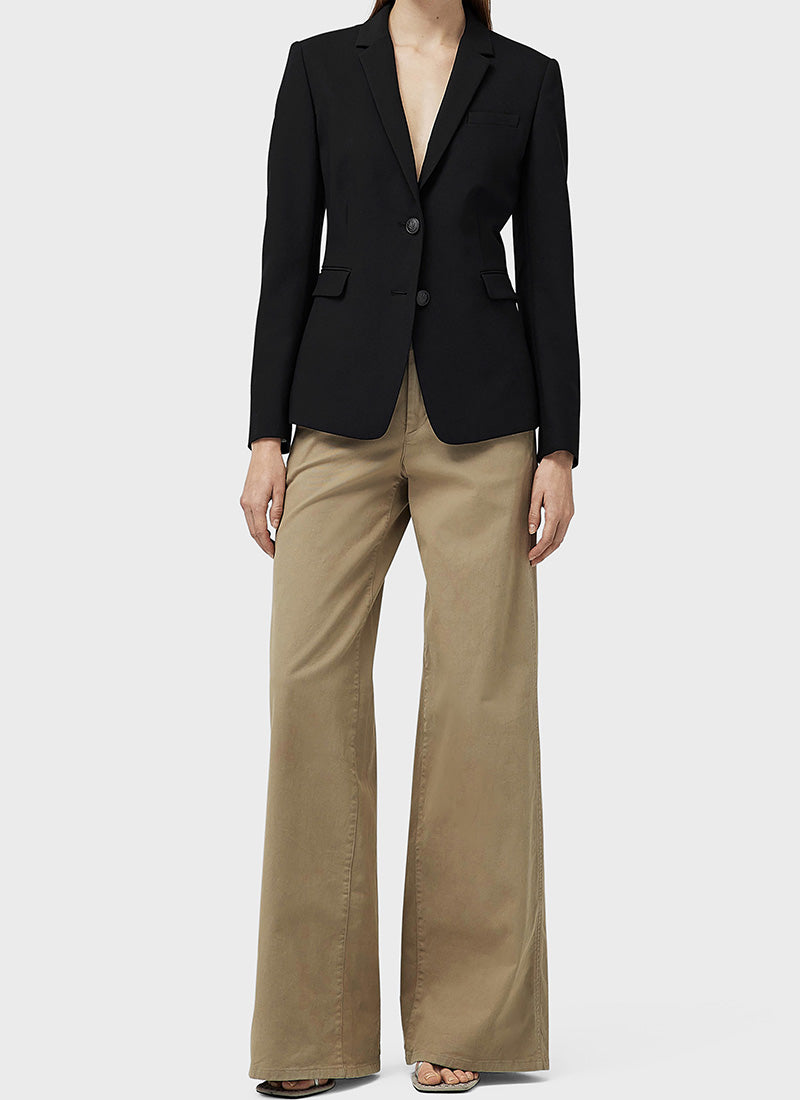 Rag & Bone Razor Cady Crepe Blazer