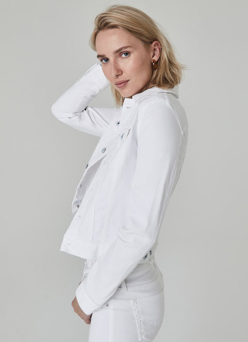 AG Jeans Robyn True White Denim Jacket