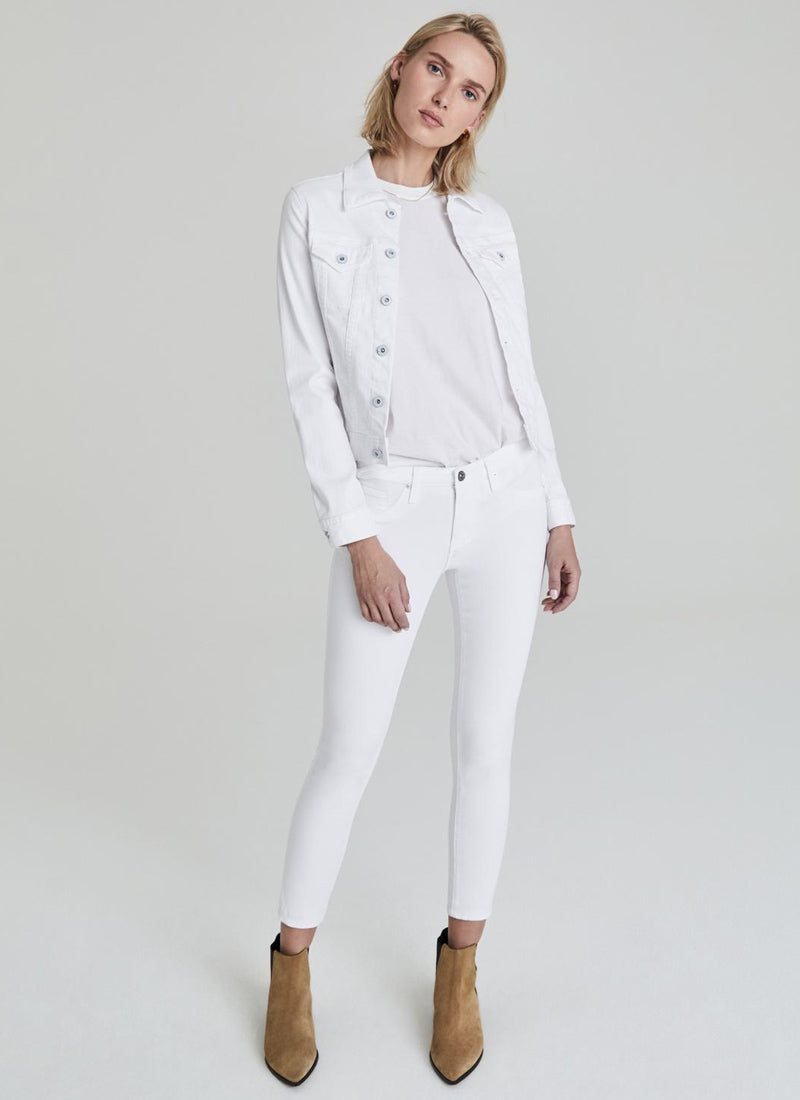AG Jeans Robyn True White Denim Jacket