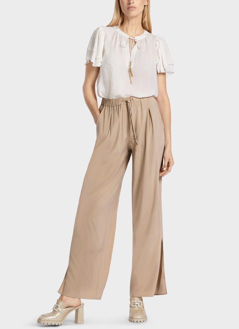 Marc Cain Elasticated Silk Pant