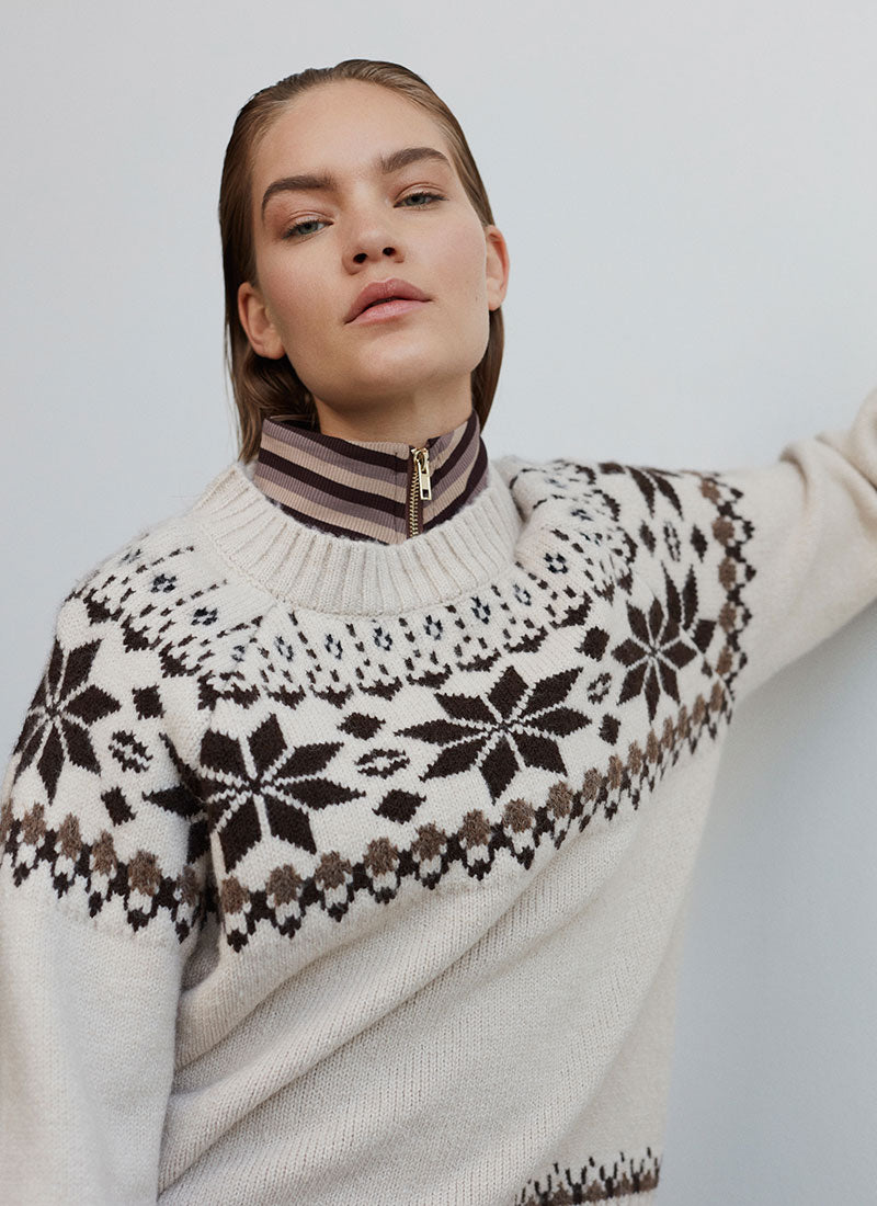 Sofie Schnoor Knitted Ski Sweater