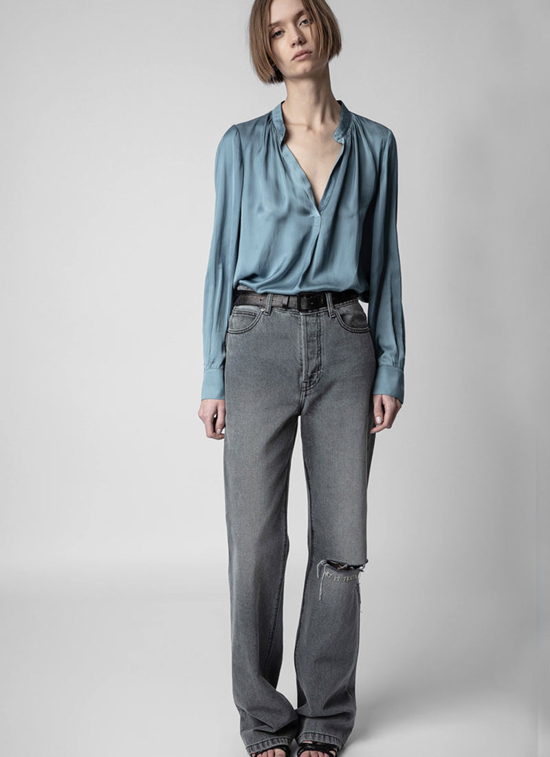 Zadig & Voltaire Tink Satin Shirt