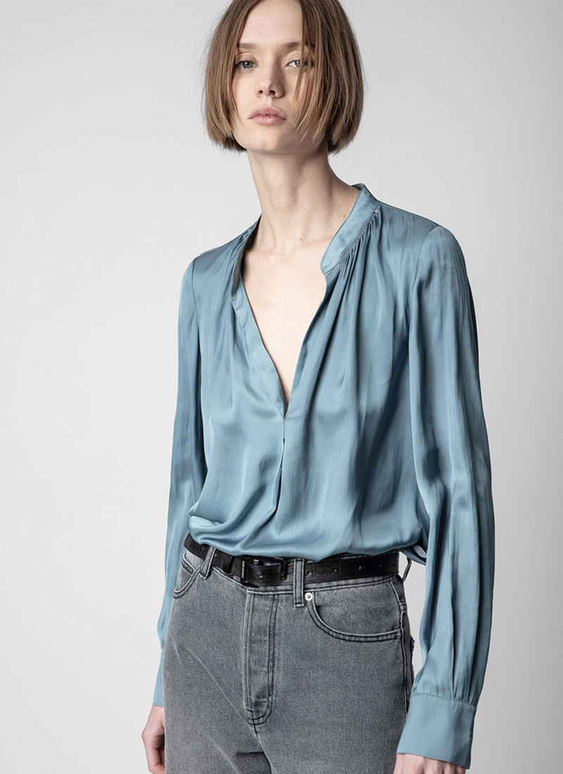 Zadig & Voltaire Tink Satin Shirt