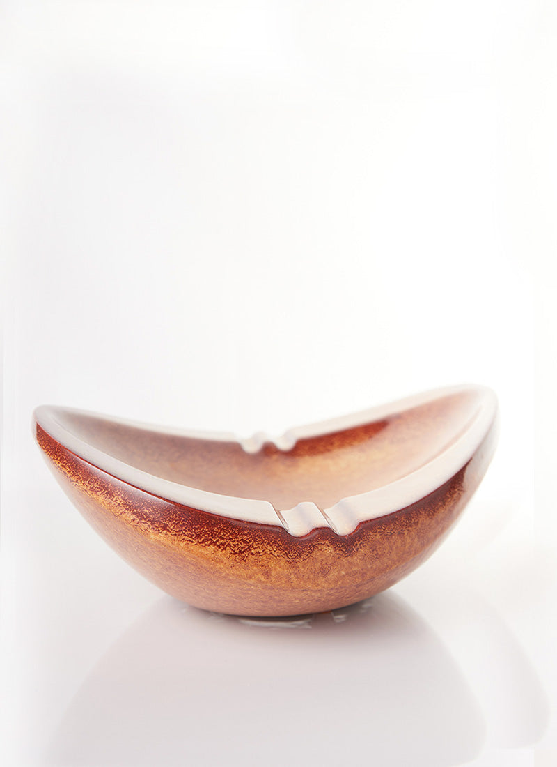 Haute Curature Bertoncello Screziato Mid-Mod Soft Twist Dish, 1960s-80s