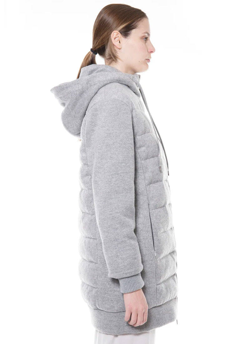 Eleventy Wool Puffer Jacket