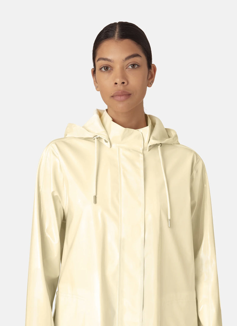 Ilse Jacobsen Yellow Iridescent Raincoat ANDREWS